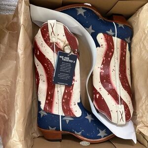 Twisted X Stepping Out Women’s Western Boots American flag
